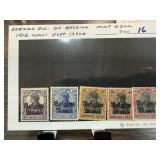 1916 GERMAN OCC OF BELGIUM MINT OG 1916 WWI OVPT