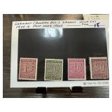 1945-6 GERMANY RUSSIAN OCC SAXONY MINT POST WWII