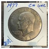 1977 UNC IKE DOLLAR