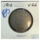 1912 LIBERTY V NICKEL