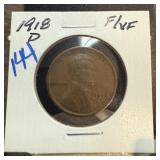 1918-D WHEAT PENNY CENT