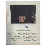 #11 1851-7 1859 DATED CANCEL STAMP