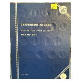 JEFFERSON NICKEL COIN ALBUM
