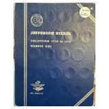 JEFFERSON NICKEL COIN ALBUM