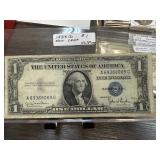 1935-D $1 SILVER CERTIFICATE CURRENCY NOTE