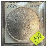 1889 MORGAN SILVER DOLLAR BETTER GRADE