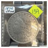 1879 MORGAN SILVER DOLLAR