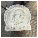 QTY 20 1974-D MIXED COND UNC IKE DOLLARS ETC