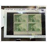 740 MINT NH 1935 NATIONAL PARKS ISSUE STAMPS