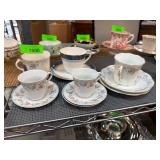 Royal Doulton Sherbrooke Fine Bone China Teacup Se