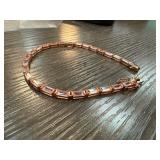 Sterling Silver Bracelet with Rectangular Links