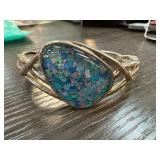 Whitney Kelly 925 Opal Mosaic Cuff Bracelet