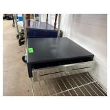 Black Cash Drawer with Stainless Steel Front