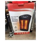 Fan-Forced Electric Quartz Heater in Box