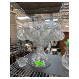 27-Piece Early American Prescut Punch Bowl Set