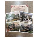Four Currier & Ives Lithograph Reproductions