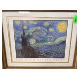 Framed Print of Van Goghï¿½s ï¿½Starry Nightï¿½