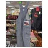 Liberty Hickory Stripe Overalls, Size 48ï¿½30