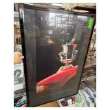 1984 Dallas Grand Prix Framed Poster