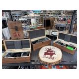 Wooden Boxed Glassware and Accessories