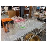 Glassware and Crystal Items Collection