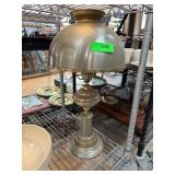 Metal Table Lamp with Dome Shade