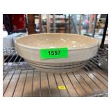 Marshall Stoneware Mixing Bowl with Blue Stripes