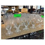 Etched Glass Stemware
