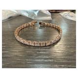 Sterling Silver Tennis Bracelet with Clear Stones