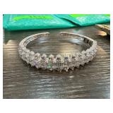 Judith Ripka Sterling Silver Cubic Zirconia Bracel