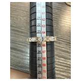 Sterling Silver Ring with Cubic Zirconia Stones