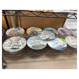 Great American Sailing Ships Collector Plates
