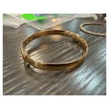 Sterling Silver Hinged Bangle Bracelet
