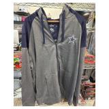 Dallas Cowboys XL Full-Zip Hoodie