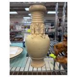 Chinese Longquan Celadon Vase With Eight Immortals