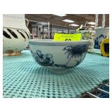 Chinese Blue White Porcelain Bowl with Traditional