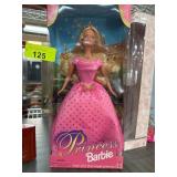 Princess Barbie Doll in Pink Gown, Mattel