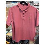 Menï¿½s Prada Polo Shirt in Red, Size 3XL