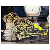 Mid-Century Metal Bird-Shaped Wall Decor