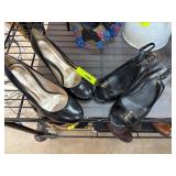 Black Leather Heels by Cole Haan and Antonio Melan