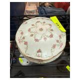 Jammet Seignolles Limoges Porcelain Covered Dish