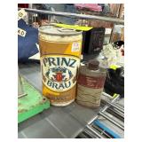 Prinz Brau Beer Can & Town Talk Polish Tin Collect