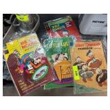 Four Walt Disney and Little Lulu Comic Books