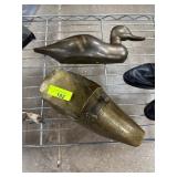 Antique Brass Horse Stirrup with Additional Access