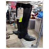 Black Leather Riding Boots, Unbranded, Womenï¿½s Siz