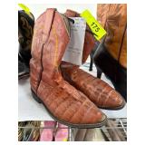 Kidsï¿½ Faux Alligator Leather Cowboy Boots