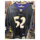 Reebok Baltimore Ravens Ray Lewis Jersey, Size L