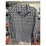 J.Crew Gingham Long-Sleeve Shirt, Size M