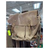 Langforth Canvas and Leather Messenger Bag