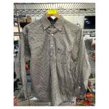 Panhandle Slim Blue Performance Shirt, Size Small